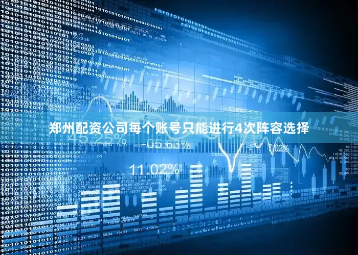 郑州配资公司每个账号只能进行4次阵容选择