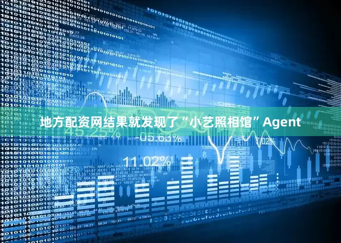 地方配资网结果就发现了“小艺照相馆”Agent
