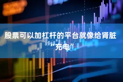 股票可以加杠杆的平台就像给肾脏 “充电”