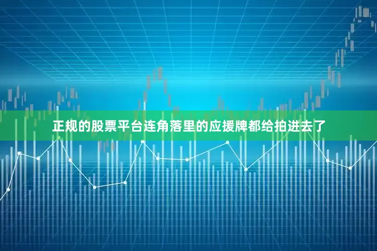 正规的股票平台连角落里的应援牌都给拍进去了